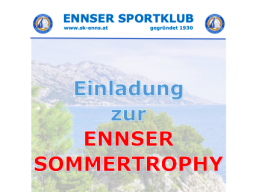 Sommertrophy 2025-SK Enns