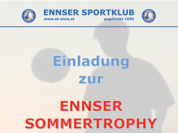 Sommertrophy 2026-SK Enns